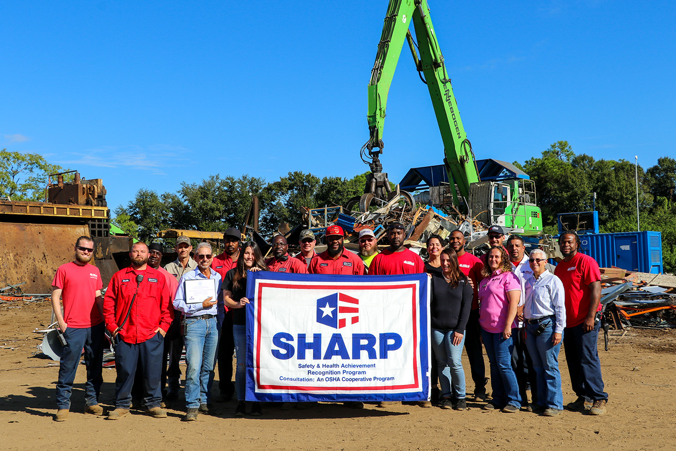 ISRI Member Achieves SHARP Certificate of Safety