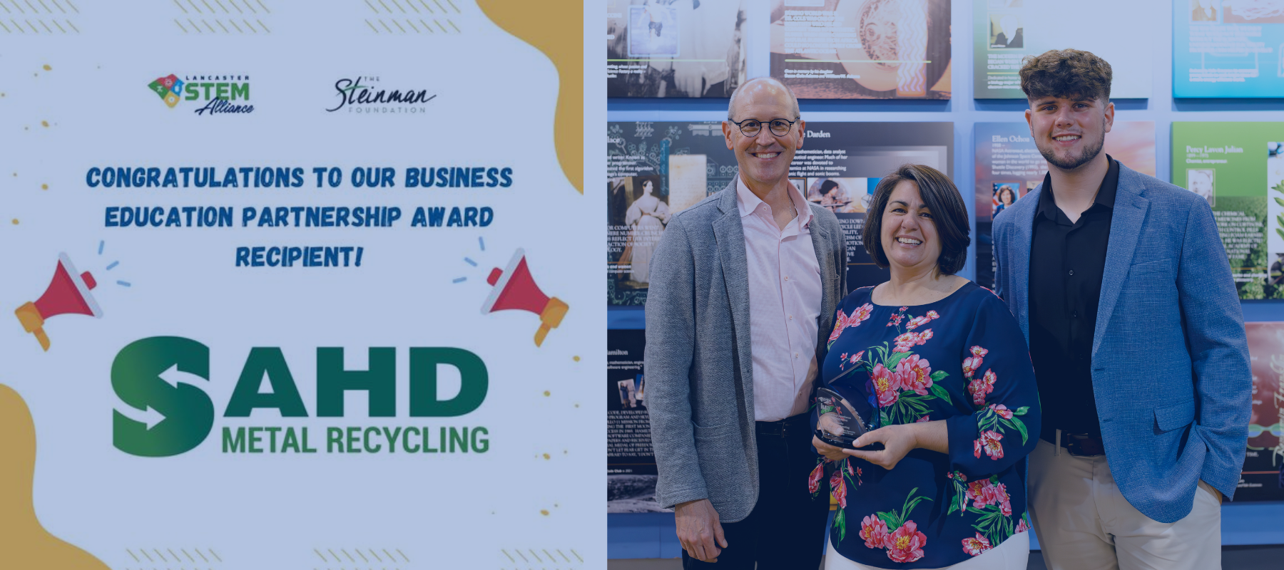 Sahd Metal Recycling Recognized with Excellence in STEM Award