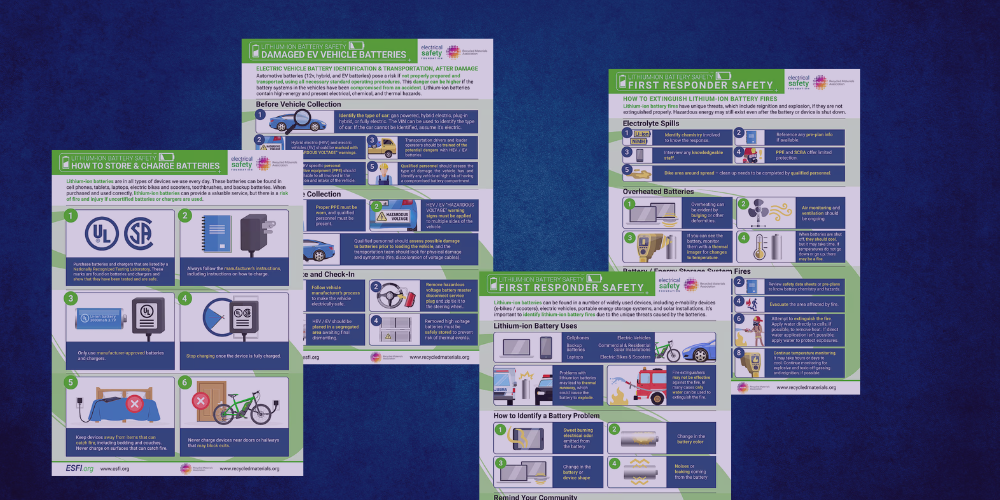 ReMA and ESF Partner to Promote Lithium-Ion Battery Recycling