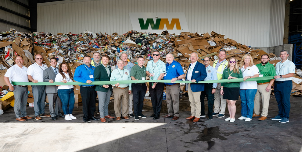 WM Unveils New $30 Million State-of-the-Art Recycling Facility